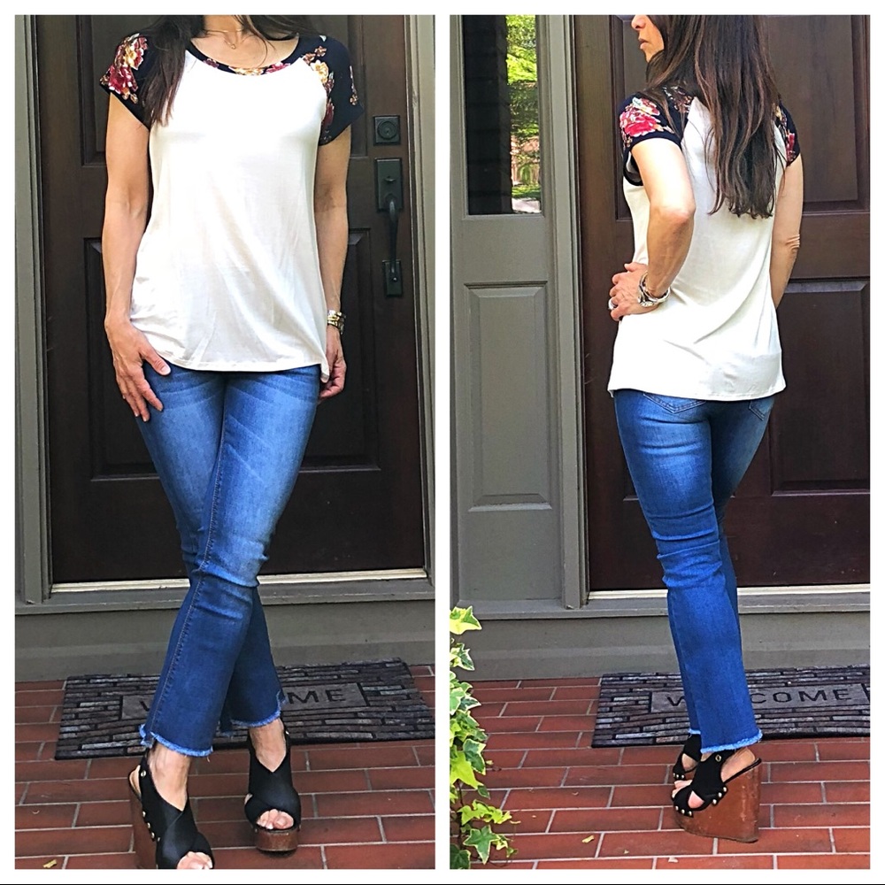 ✨LAST ONE ✨Ankle Frayed hem  skinny jeans - Picture 6 of 8